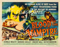 BLOOD of the VAMPIRE FILM Rzyb-POSTER/REPRODUCTION d1 AFFICHE VINTAGE