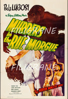 CINéMA MURDERS in the RUE MORGUE Rbba-POSTER/REPRODUCTION d1 AFFICHE VINTAGE