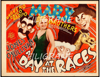 CINéMA A DAY at the RACES  Rtlx-POSTER/REPRODUCTION d1 AFFICHE VINTAGE