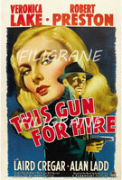 THIS GUN for HIRE FILM Rzir-POSTER/REPRODUCTION d1 AFFICHE VINTAGE