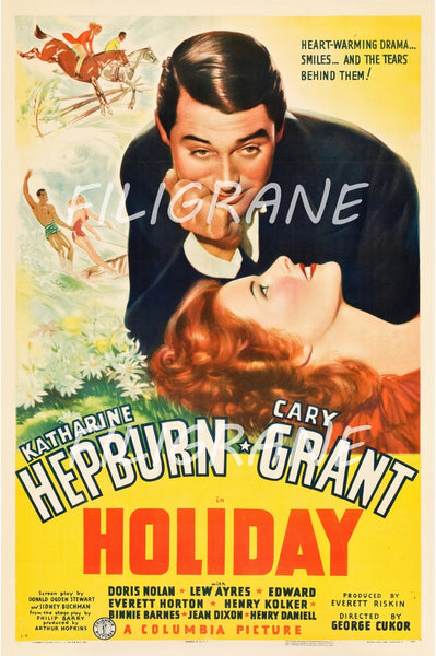 HOLIDAY FILM Rmkp-POSTER/REPRODUCTION d1 AFFICHE VINTAGE
