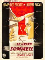 LE GRAND SOMMEIL FILM Rhdt-POSTER/REPRODUCTION d1 AFFICHE VINTAGE