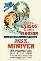 MRS MINIVER FILM Rdzm-POSTER/REPRODUCTION d1 AFFICHE VINTAGE