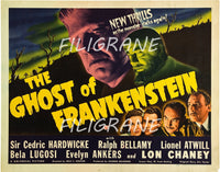 CINéMA THE GHOST of FRANKENSTEIN Reny-POSTER/REPRODUCTION d1 AFFICHE VINTAGE