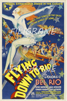 FLYING DOWN TO RIO FILM Ryit-POSTER/REPRODUCTION d1 AFFICHE VINTAGE