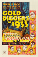 CINéMA GOLD DICGERS of 1933 Rcdb-POSTER/REPRODUCTION d1 AFFICHE VINTAGE