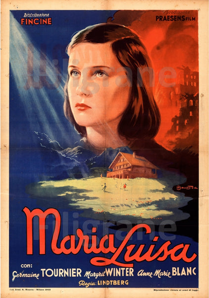 MARIA LUISA FILM Rqyo-POSTER/REPRODUCTION d1 AFFICHE VINTAGE