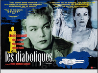 LES DIABOLIQUES FILM Rpoe-POSTER/REPRODUCTION d1 AFFICHE VINTAGE