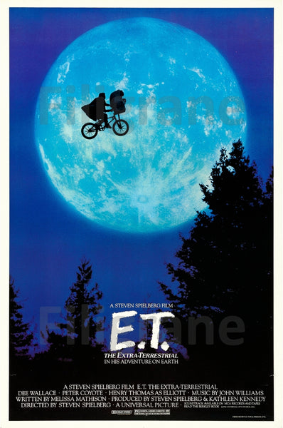 ET / E.T   FILM Rydq POSTER/REPRODUCTION  d1 AFFICHE VINTAGE