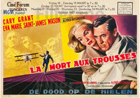NORTH by NORTHWEST  FILM Rbss-POSTER/REPRODUCTION d1 AFFICHE VINTAGE