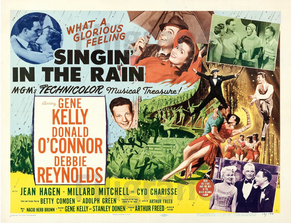 FILM SINGIN' in the RAIN Rqso-POSTER/REPRODUCTION d1 AFFICHE VINTAGE