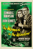 FILM  WOMAN in the WINDOW Rdwf-POSTER/REPRODUCTION d1 AFFICHE VINTAGE