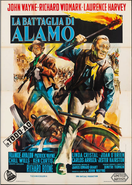 FILM The ALAMO Rpkk-POSTER/REPRODUCTION d1 AFFICHE VINTAGE