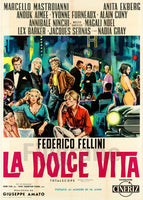 La DOLCE VITA FILM Ropz-POSTER/REPRODUCTION d1 AFFICHE VINTAGE