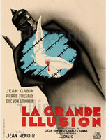 LA GRANDE ILLUSION FILM Rwcu-POSTER/REPRODUCTION d1 AFFICHE VINTAGE